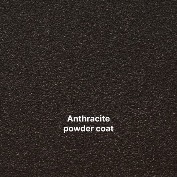 Image of swatch of Anthracite powder coat