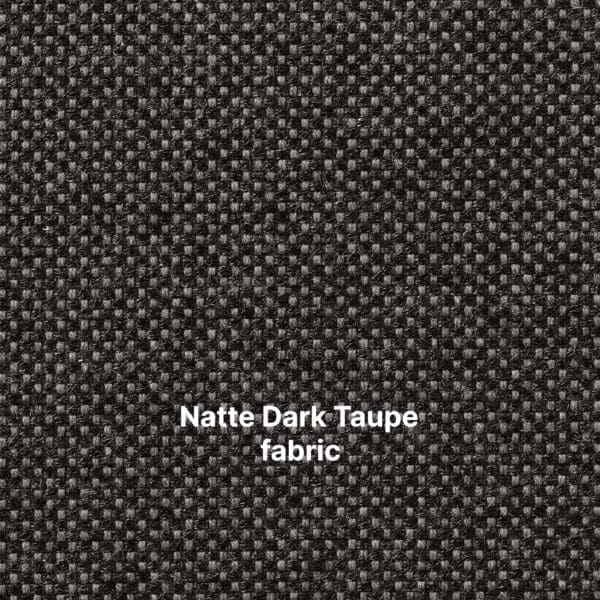Image of swatch of Sunbrella Natte Dark Taupe fabric