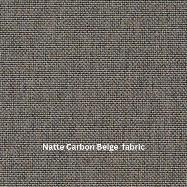 Image of Natte Carbon Beige Fabric