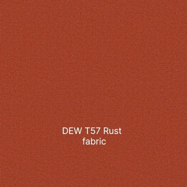Image of swatch of DEW T57 Rust fabric