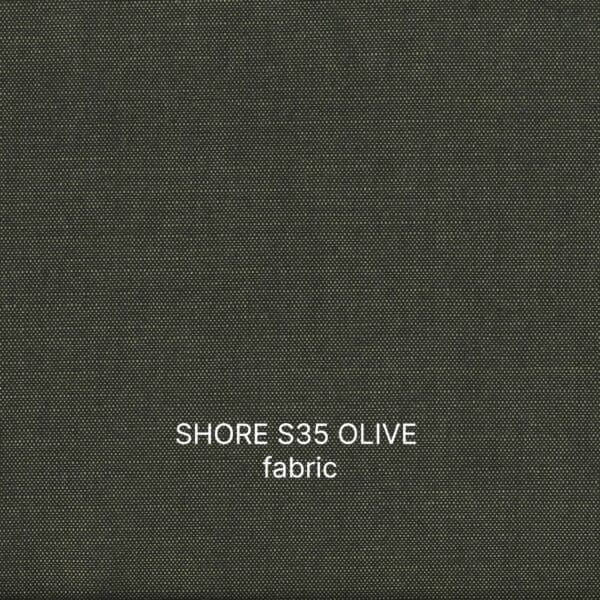 Image of swatch of Shore 35 Olive fabric used for RODA luxury outdoor furniture
