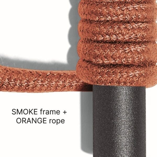 Smoke frame + Orange cord Ø 3 mm