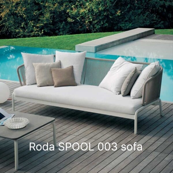 Image of Roda Spool luxury garden sofa