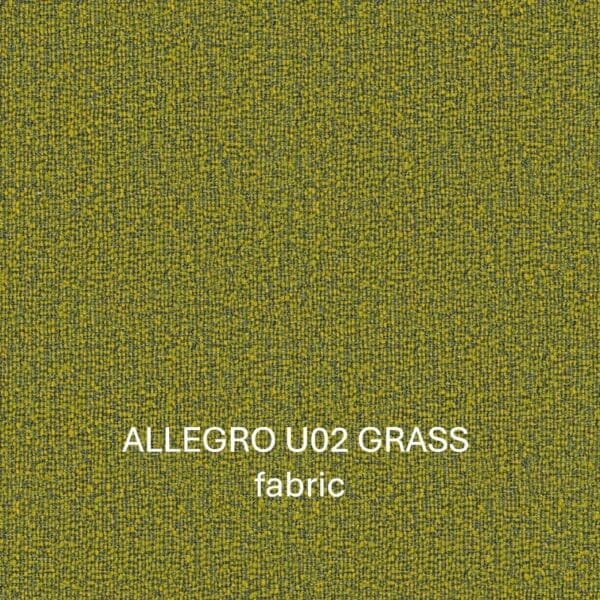 Image of swatch of allegro U02 grass fabric used by RODA garden furniture