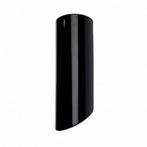 Studio image of Royal Botania Moso black outdoor wall down light in gloss porcelain