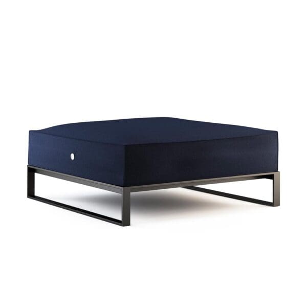 Studio image of Moore minimalist garden ottoman by Roshults