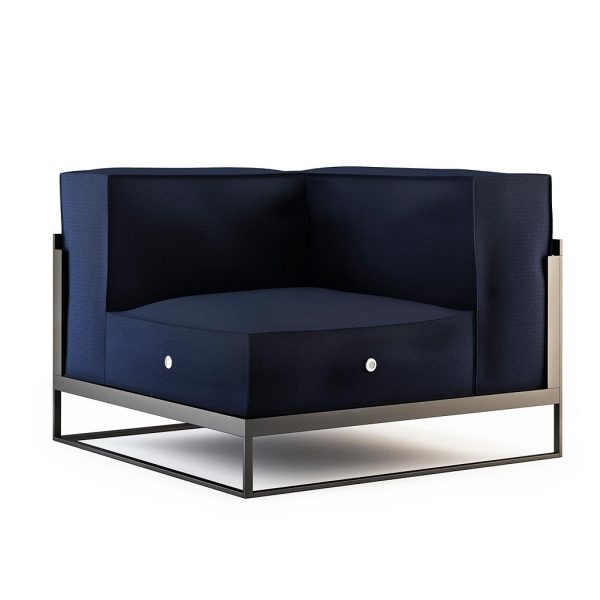 Studio image of Moore garden sofa corner unit