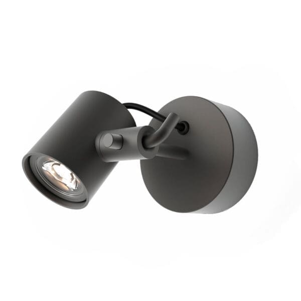 Studio image of Royal Botania Spotty modern exterior wall light in bronze aluminium