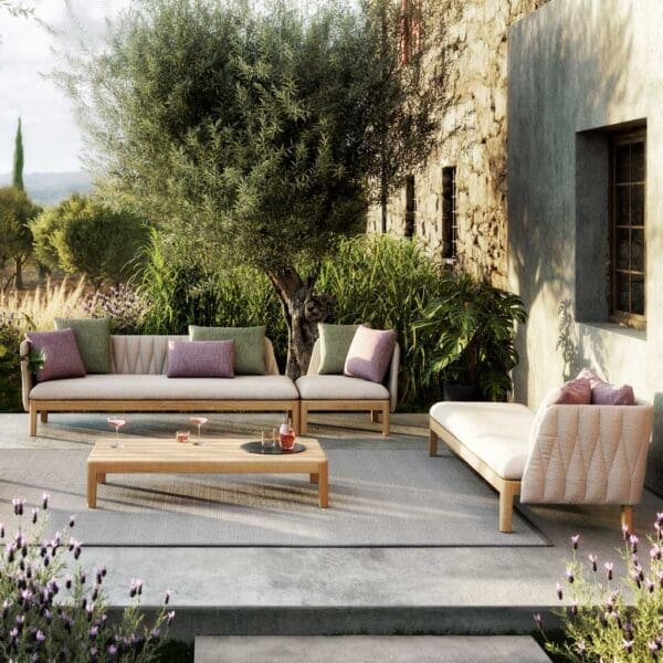 Image of Royal Botania Calypso Lounge luxury garden sofa