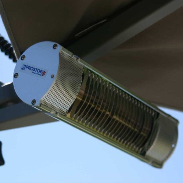 Image of optional heater for Prostor P7 parasol