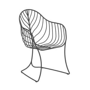 Image of Folia garden chair which has naturally inspired design by Royal Botania