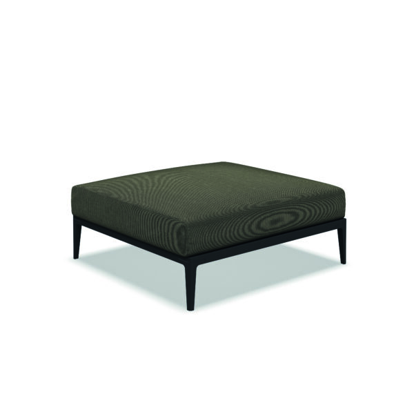 Studio image of Gloster Grid Lounge ottoman