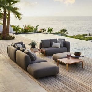 Image of Capture modular garden sofa by Cane-line