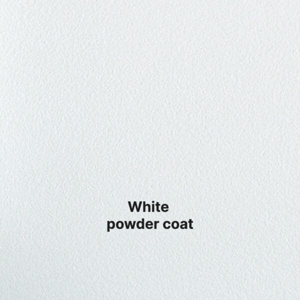 Image of Gloster white powder coat swatch