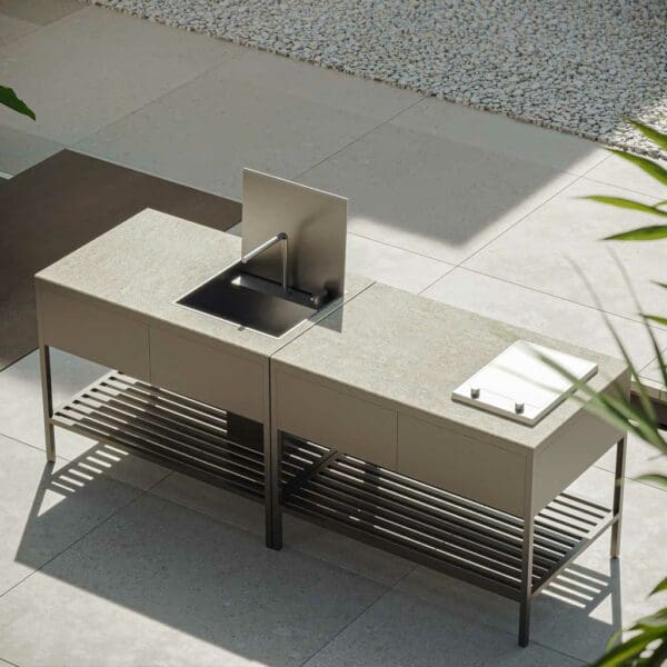 Image of Eterna industrial outdoor kitchen by Studio Oiside