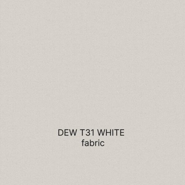 Image of swatch of dew T31 white fabric