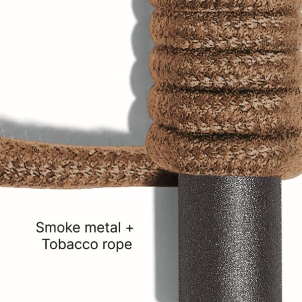 Image of swatch of smoke + cord TOBACCO_7 used for RODA furniture