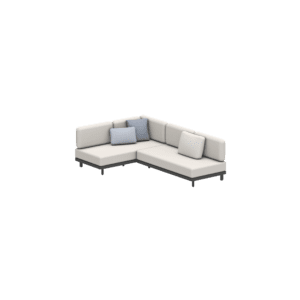 Render image of Royal Botania Alura Lounge Set 01A luxury garden sofa