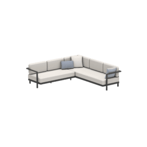 Image of render of Royal Botania Alura Lounge Set 05 modern garden sofa
