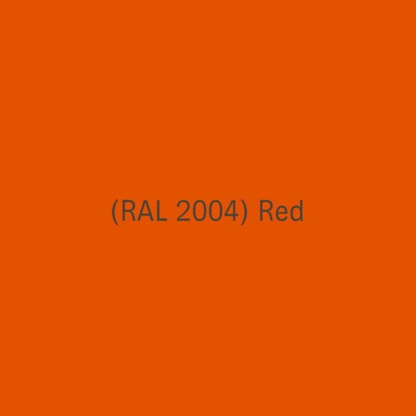 Image of swwatch of RED RAL 2004 used for Wunder luxury picnic furniture