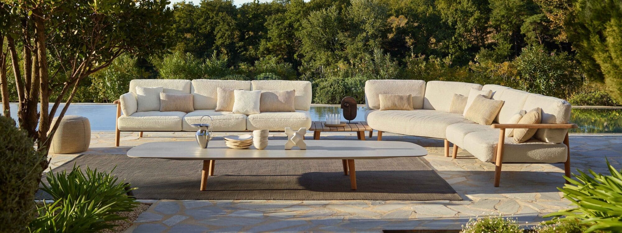 Image of large composition of Royal Botania Mambo Lounge furniture