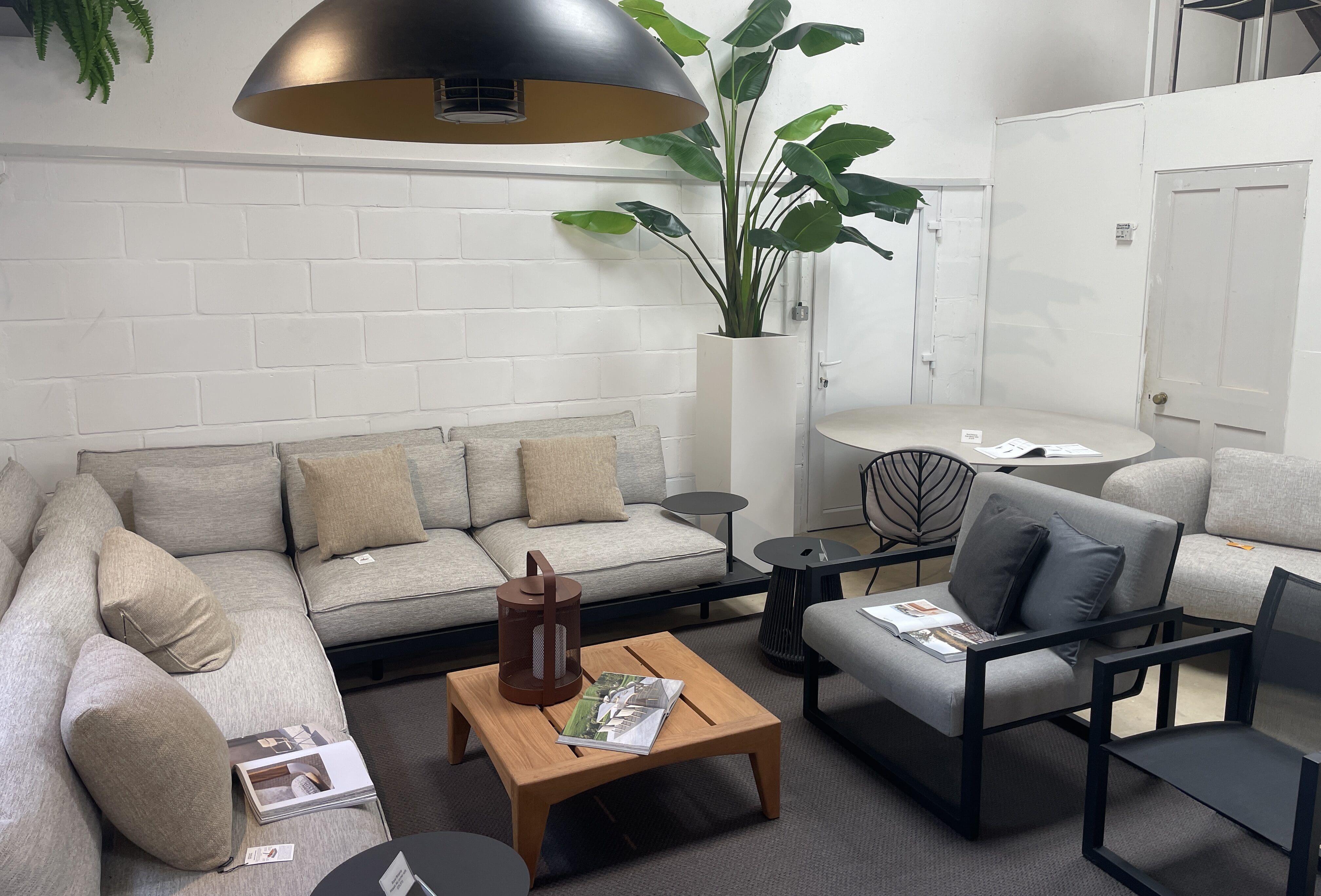 Image of Royal Botania furniture shown at the Encompass Furniture showroom, Durleighmarsh Farm.