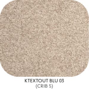 Image of swatch of Gommaire KTEXTOUT BLU 03 outdoor cushion fabric
