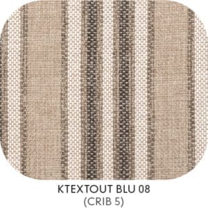Image of swatch of Gommaire Ktextout BLU 08 cushion fabric.
