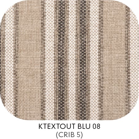 Image of swatch of Gommaire Ktextout BLU 08 cushion fabric.