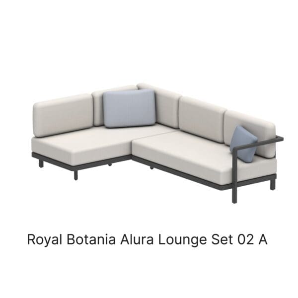 Studio image of Studio image of Royal Botania Alura Lounge Set 02 A (ALRL 02 A)