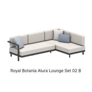 Studio image of Studio image of Royal Botania Alura Lounge Set 02 B (ALRL 02 B)