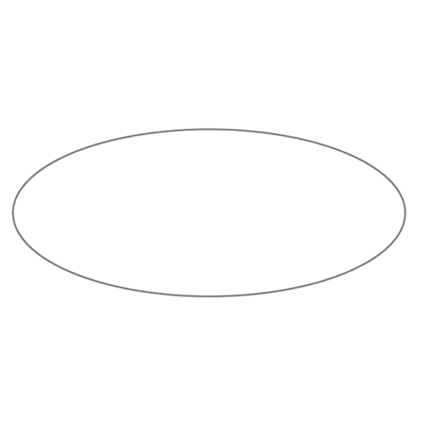 Image of line drawing of ellipse