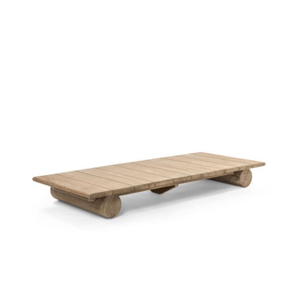 Studio image of Gommaire Coffee Table/Sunbed Edge without cushions