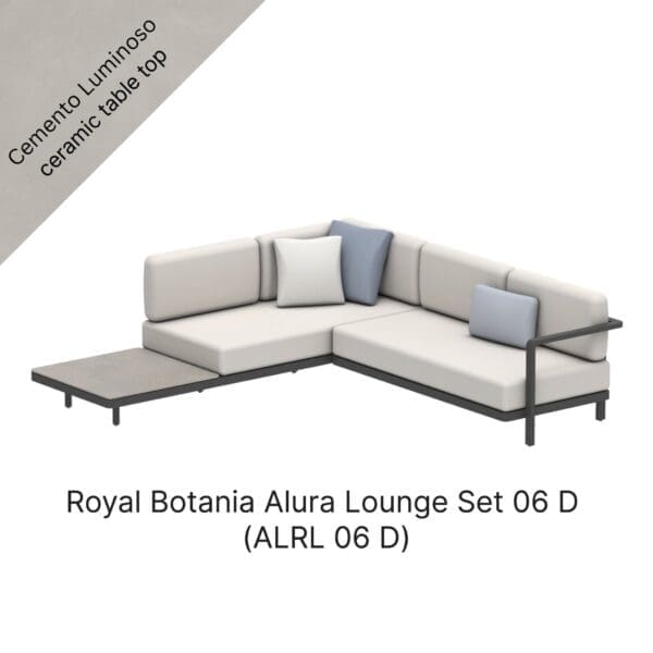 Studio image of Royal Botania Alura Lounge Set 06 D