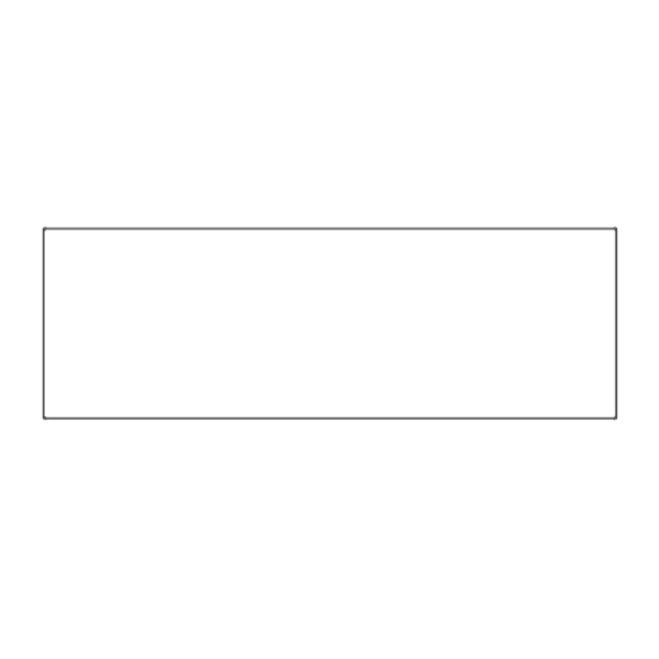 Image of line drawing of rectangle