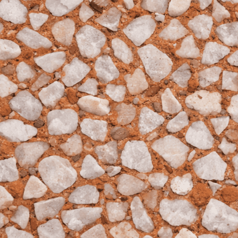 Image of swatch of Orange concrete used for RODA Aspic table
