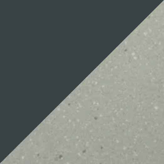 Image of Graphite powder coat and Deserto ceramic used for Salo ceramic garden tables by Unopiu