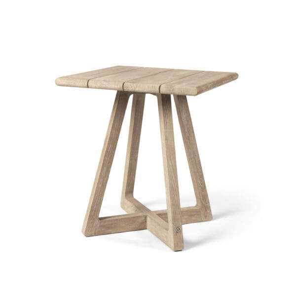 Studio image of Gommaire Dennis square teak bistro table
