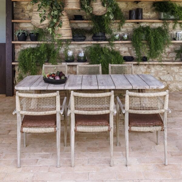 Image of Gommaire Mieke teak garden dining furniture