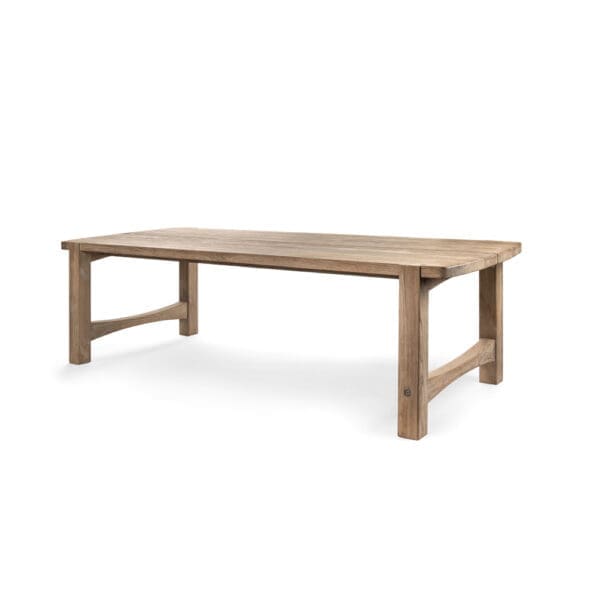 Studio image of Gommaire Jacoba small rectangular teak garden table
