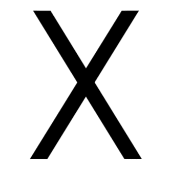 Image of large cross on a white background