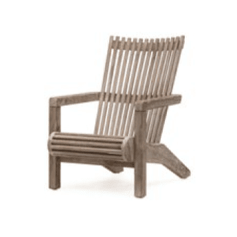 Studio image of Gommaire Easy Chair Orso without cushions