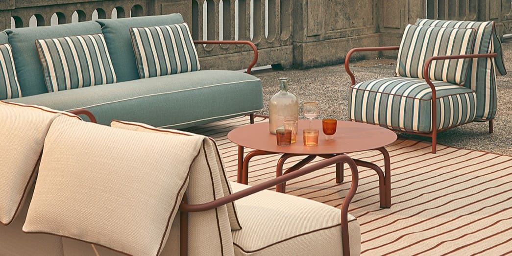 Image of Salo modern garden lounge furniture by Unopiu