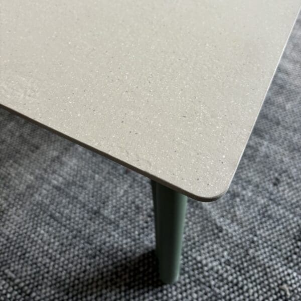 Image of Salo garden table's Deserto ceramic table top by Unopiu