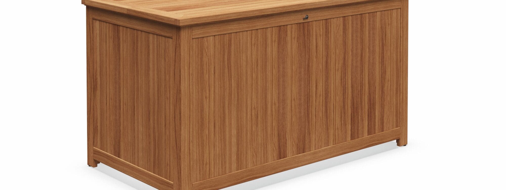 Studio image of Gloster storage chest outdoor cushion box.