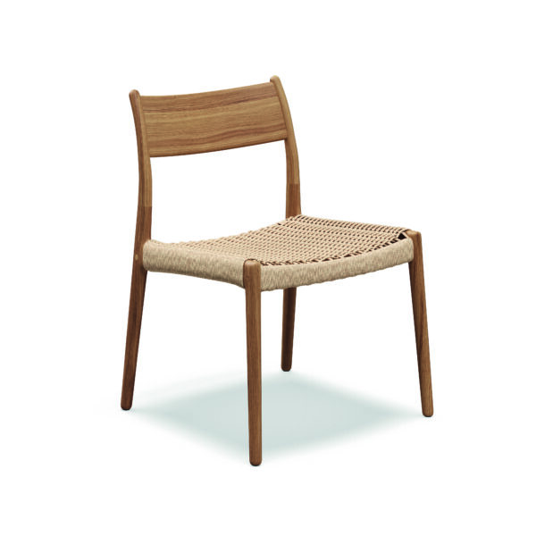 Studio image of Gloster Lima dining chair without arms