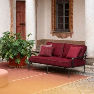 Image of RODA Stresa designer garden sofa by Piero Lissoni