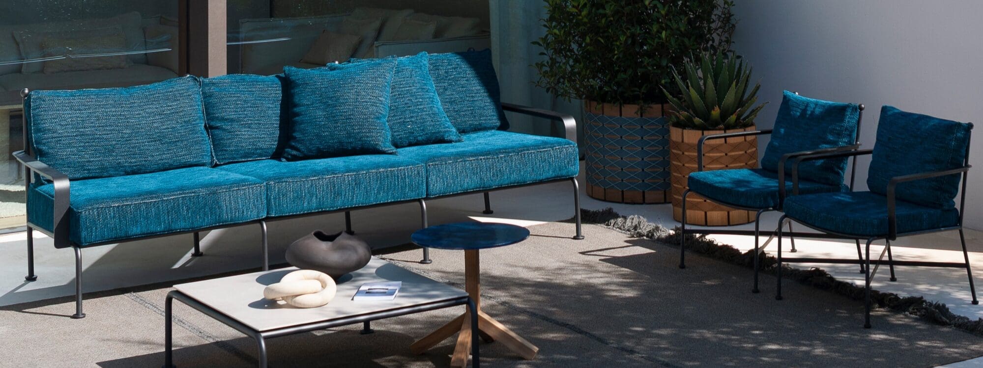 Image of RODA Stresa luxury Italian garden lounge furniture