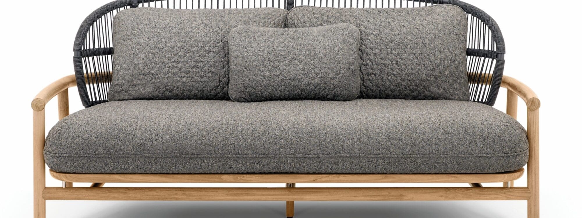 Studio image of Gloster Fern Lounge 2 seater sofa