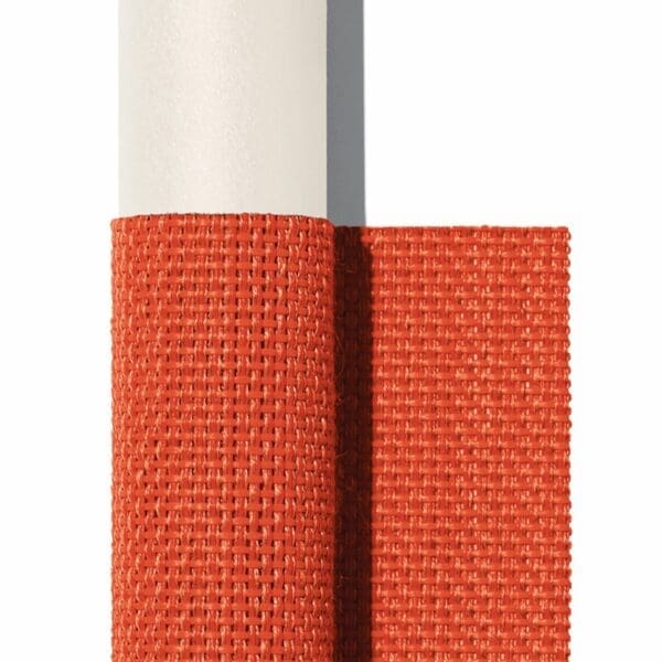 Image of swatch of milk frame and ginger batyline used by RODA furniture